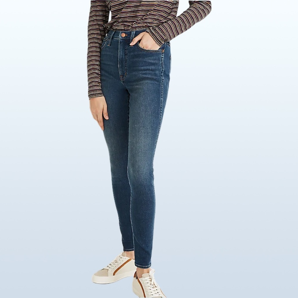 ⚜️Designer: Madewell 10" High-Rise Roadtripper Jeans in Playford Wash, Size 26” - Picture 11 of 12